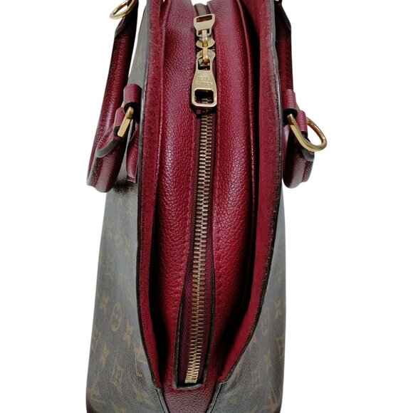 326620BA (X6) Louis Vuitton Satchel Bag Alma Into Brown Monogramm - Picture 5 of 12